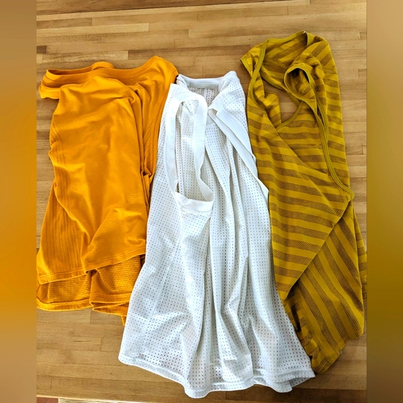 Bundle of lululemon tanks including Train to Be tank - Picture 1 of 4